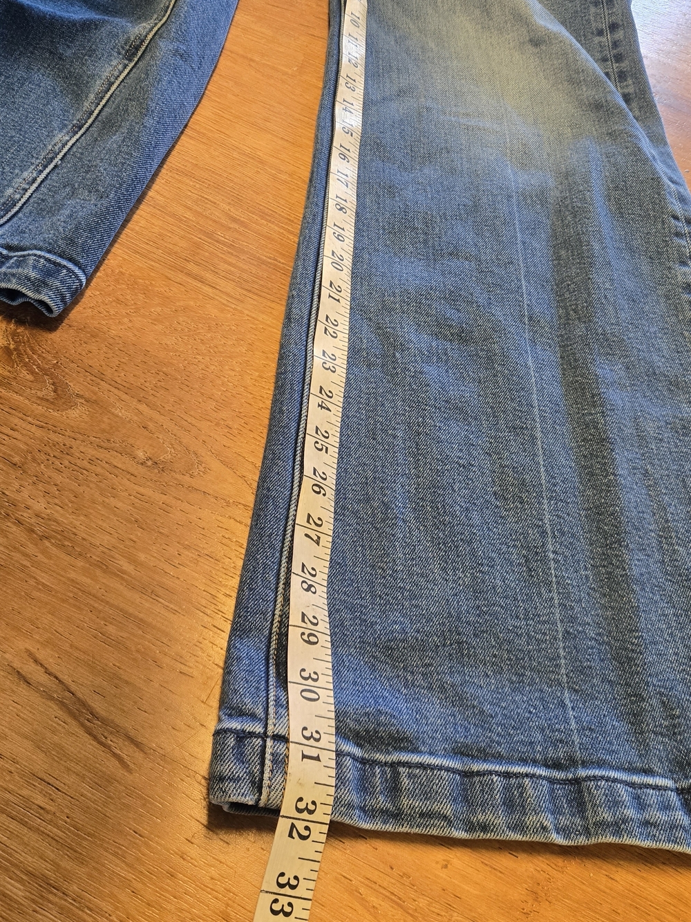 Pistola Lana Cider Wide-Leg Flare Jeans in Medium Blue Wash Size 26  High Rise - Picture 7 of 10
